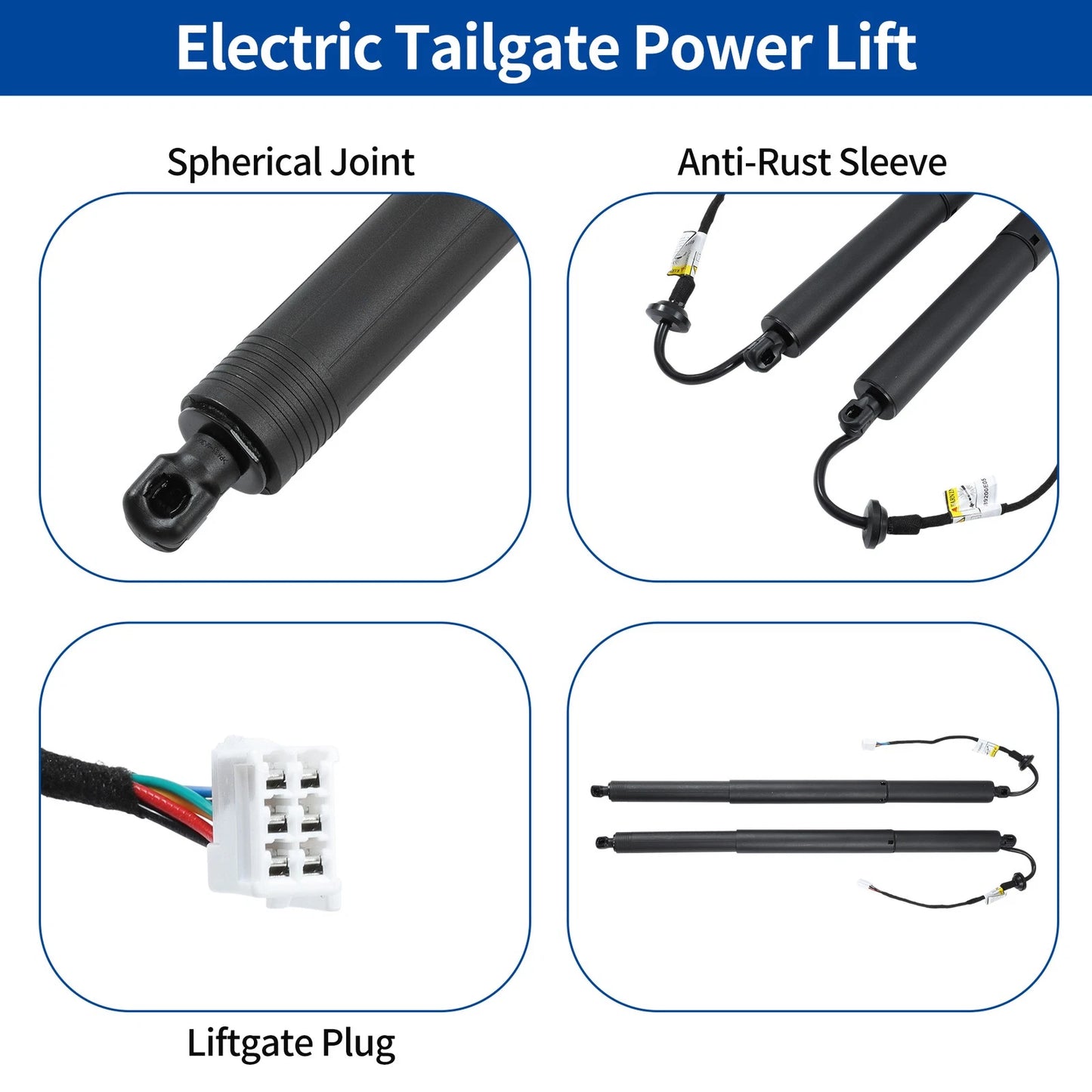 Tailgate Power Lift Support LH RH for Toyota Highlander (2021-2023)
