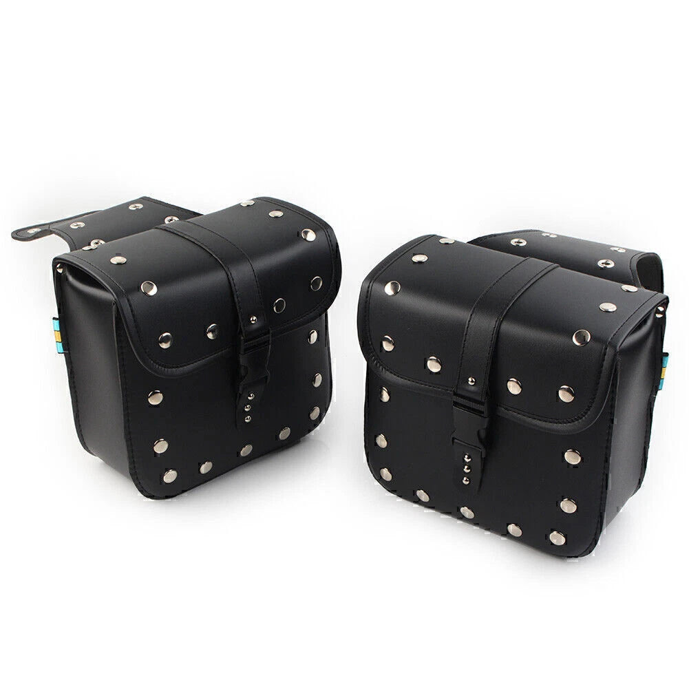 Universal Motorcycle Saddle Bags Side Storage Luggage for Bike