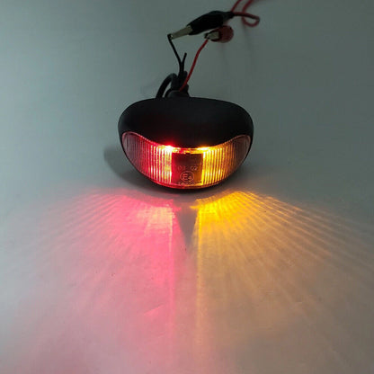 LED Side Marker Lights Amber Red for Truck Trailer RV Boat