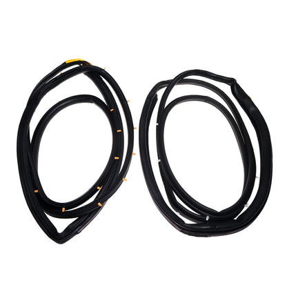 Rear Door Weatherstrip x2 for Toyota Corolla Sedan 1991-2002