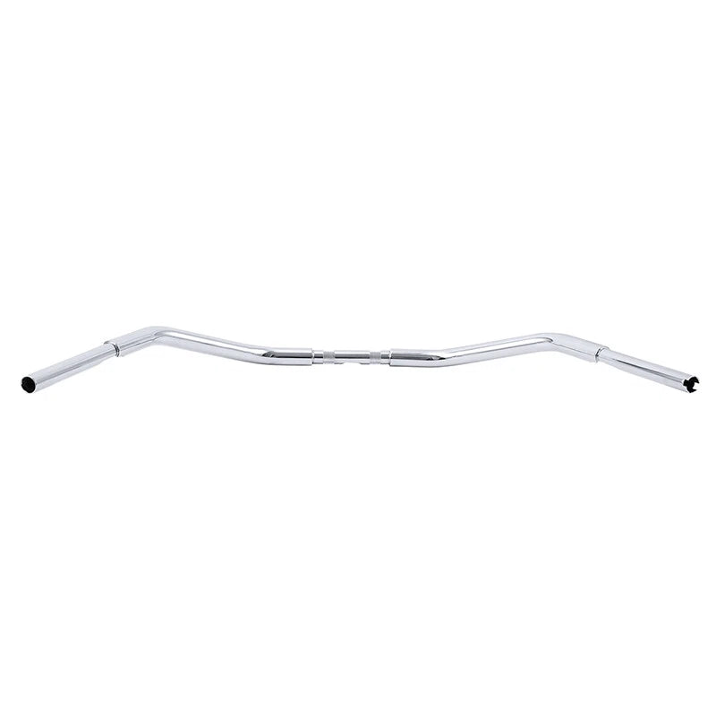 Rise Bar 3.5" Handlebar for Harley Sportster Softail Dyna Black/Chrome