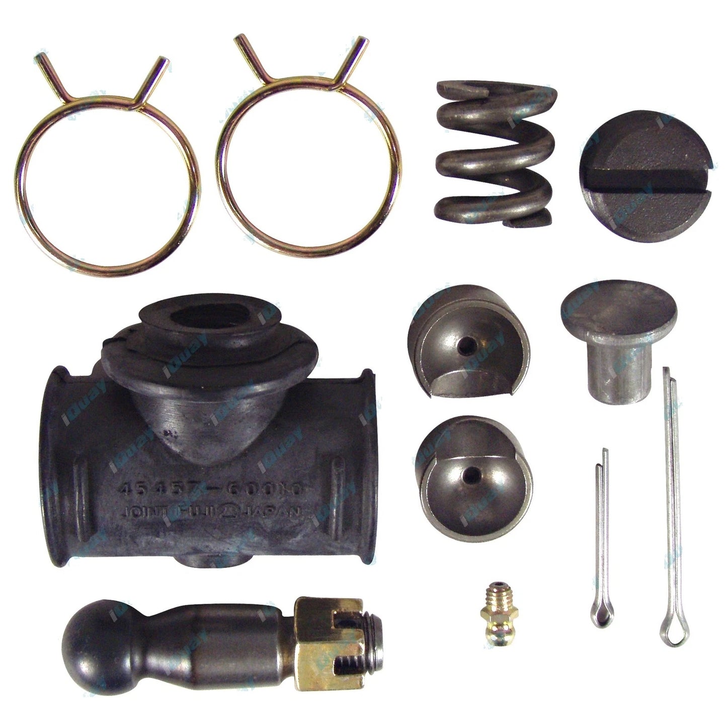 Drag Link End with Knuckle Repair Kit for Toyota Landcruiser 4x4 1980 to 2008