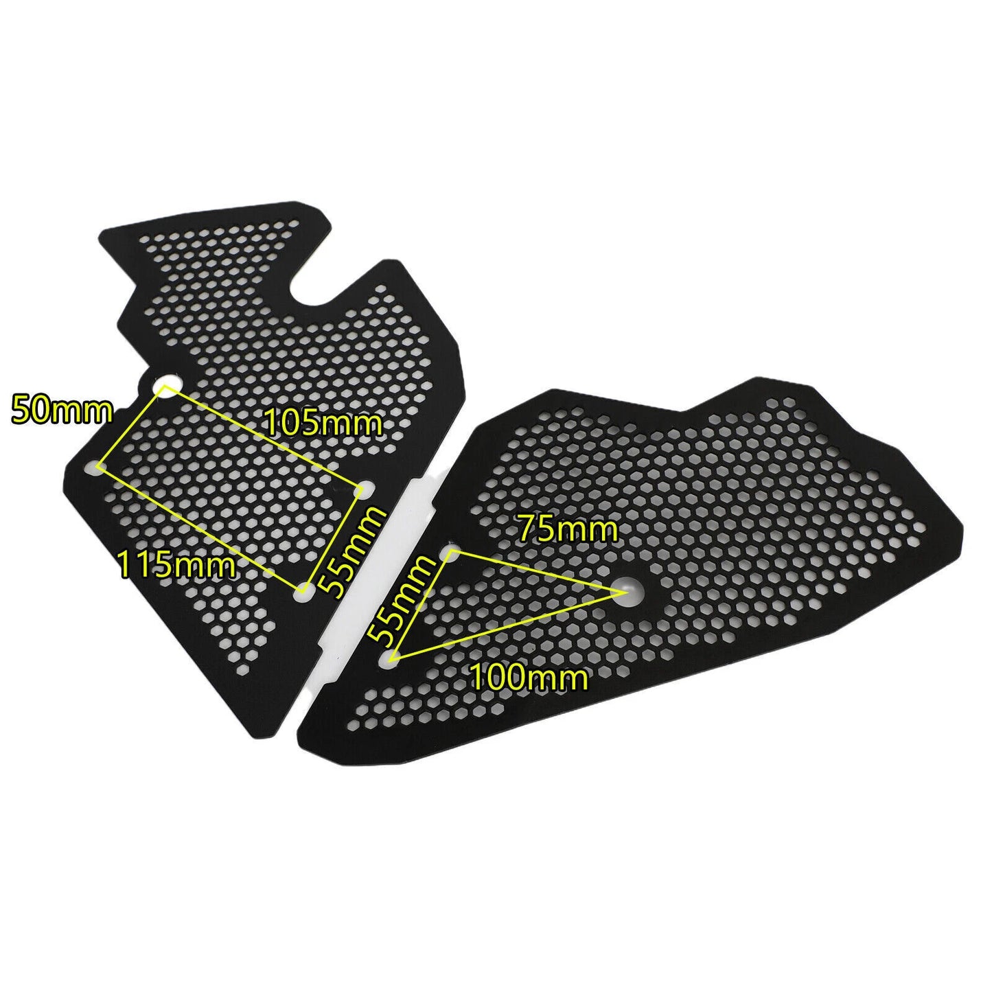 Engine Guard Cover for Yamaha Tenere 700 XT700Z (2019-2021) Black