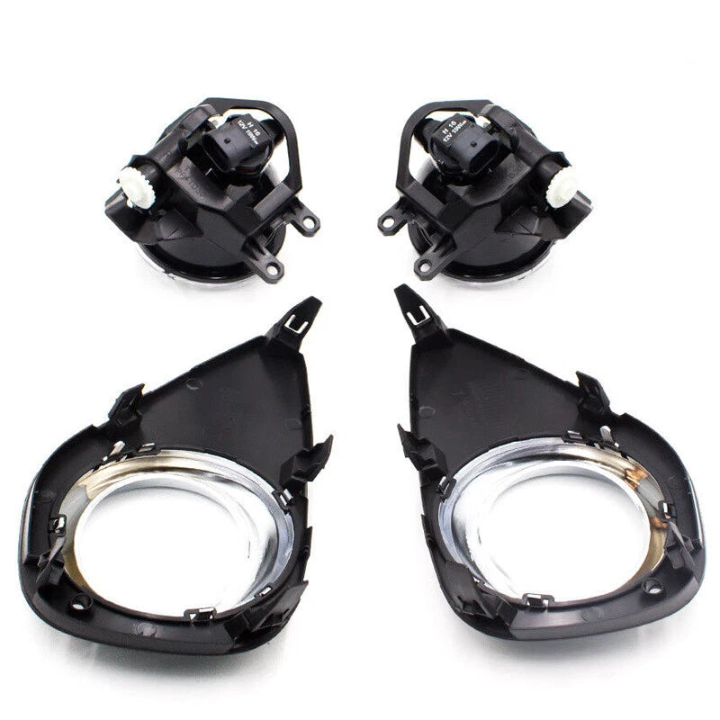 Clear Fog Light w/Bezel & Switch for Toyota Yaris Hatchback (2015-2016)