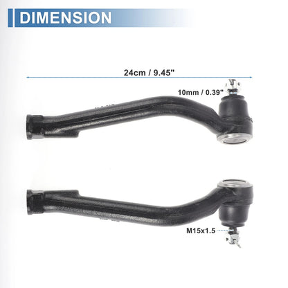 Front Outer Tie Rod Ends for Kia Sorento, Hyundai Santa Fe (2014-2015)