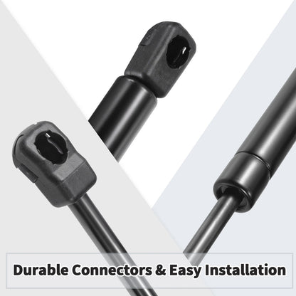 2 x Front Bonnet Lift Supports for Toyota Corolla E210 (2018-2020) Black
