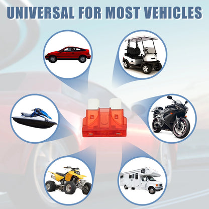 10A Low Profile Mini Fuse Adapter for Cars