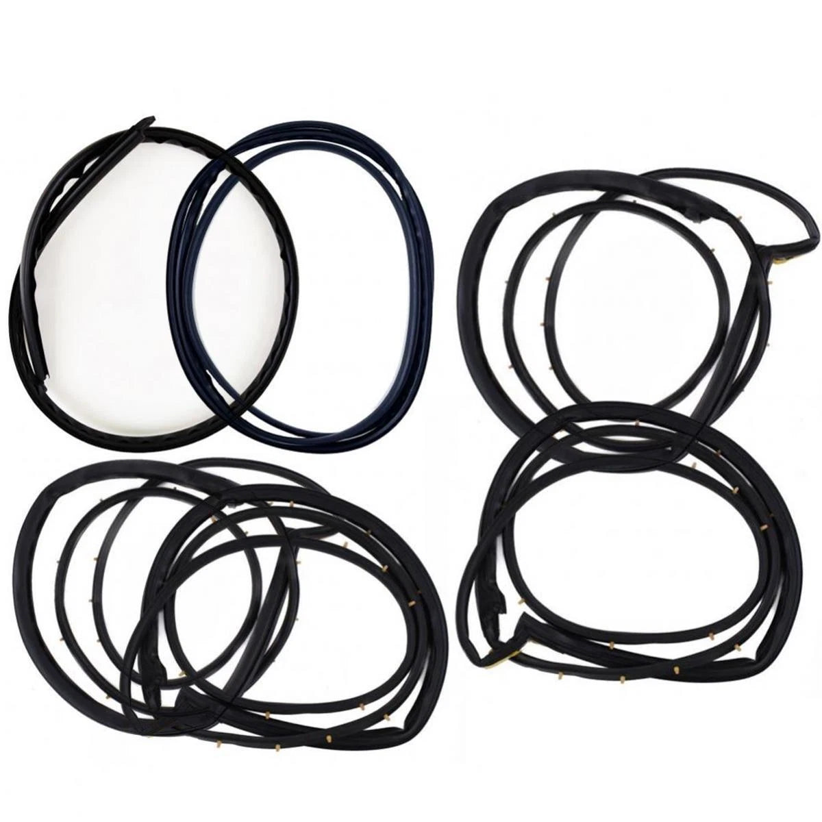Windshield Rubber F+R Door Rubber Set 6 Fits Honda Civic EG EJ EH 4D 1992-95 D05