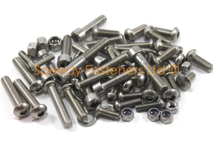 Stainless Frame Bolts for Yamaha R1 (1998–2002)