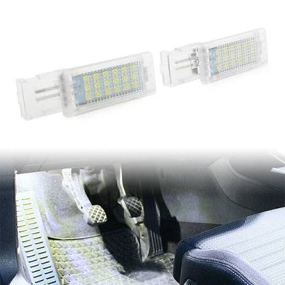 White LED Footwell Light Lamp for VW Skoda Golf 2006-2013, Jetta 2005-2010