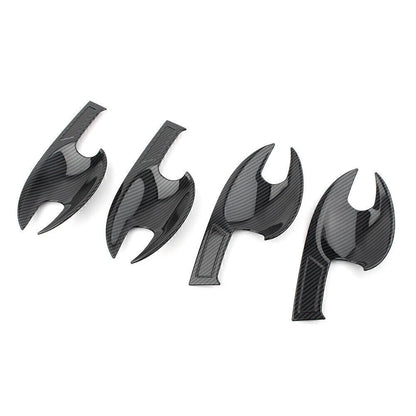 Carbon Fiber Inner Door Handle Bowl Cover Trim for Mazda CX-5 (2017-2020)