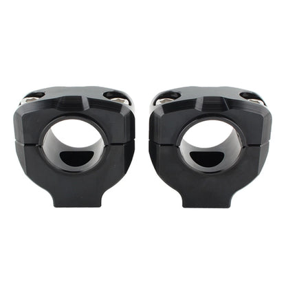 CNC 1-1/8" 28mm Motorcycle Universal Handlebar Fat Bar Riser Mount Clamp