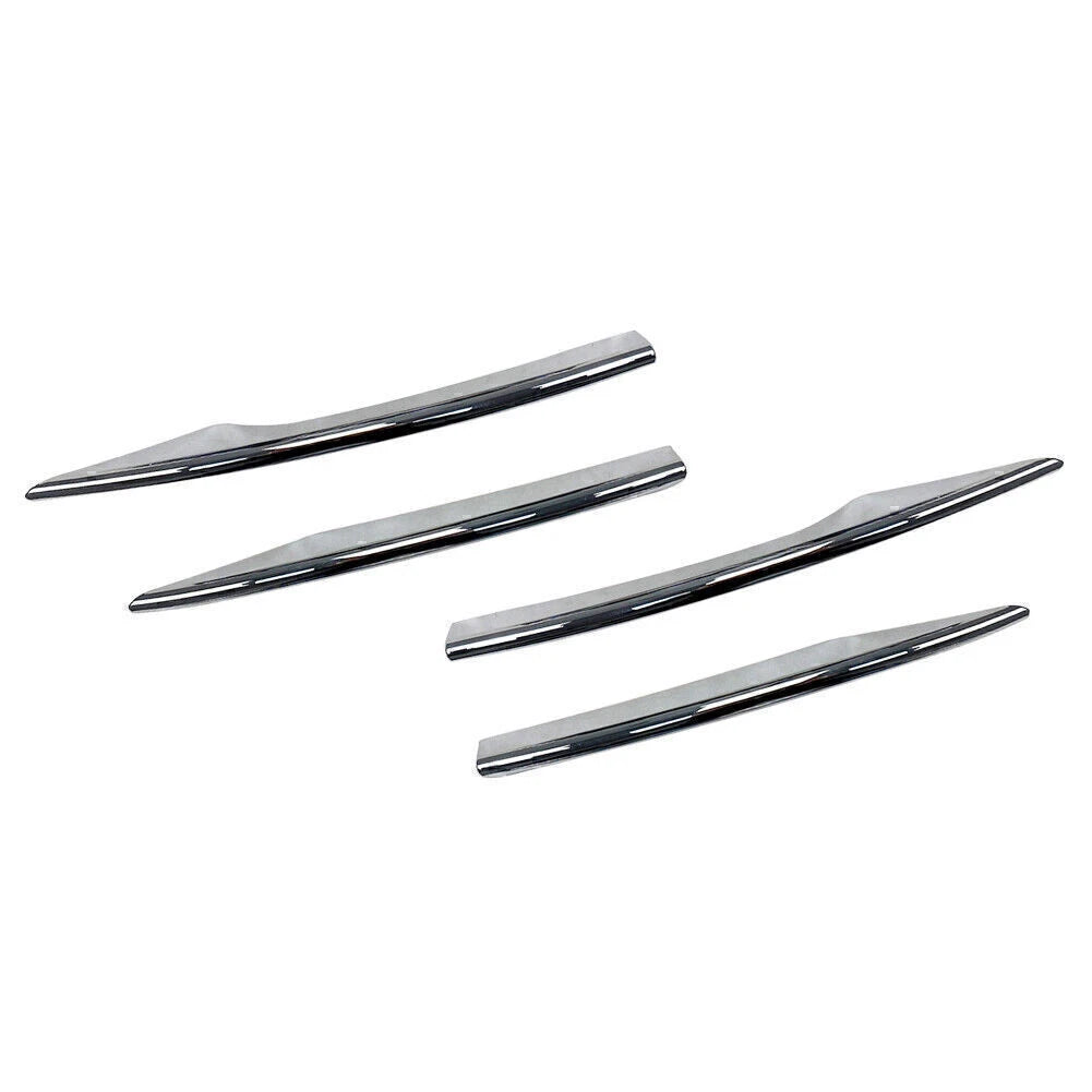 4x Fog Light Cover Trim for Mercedes Benz E-Class W213 (2021+) Chrome