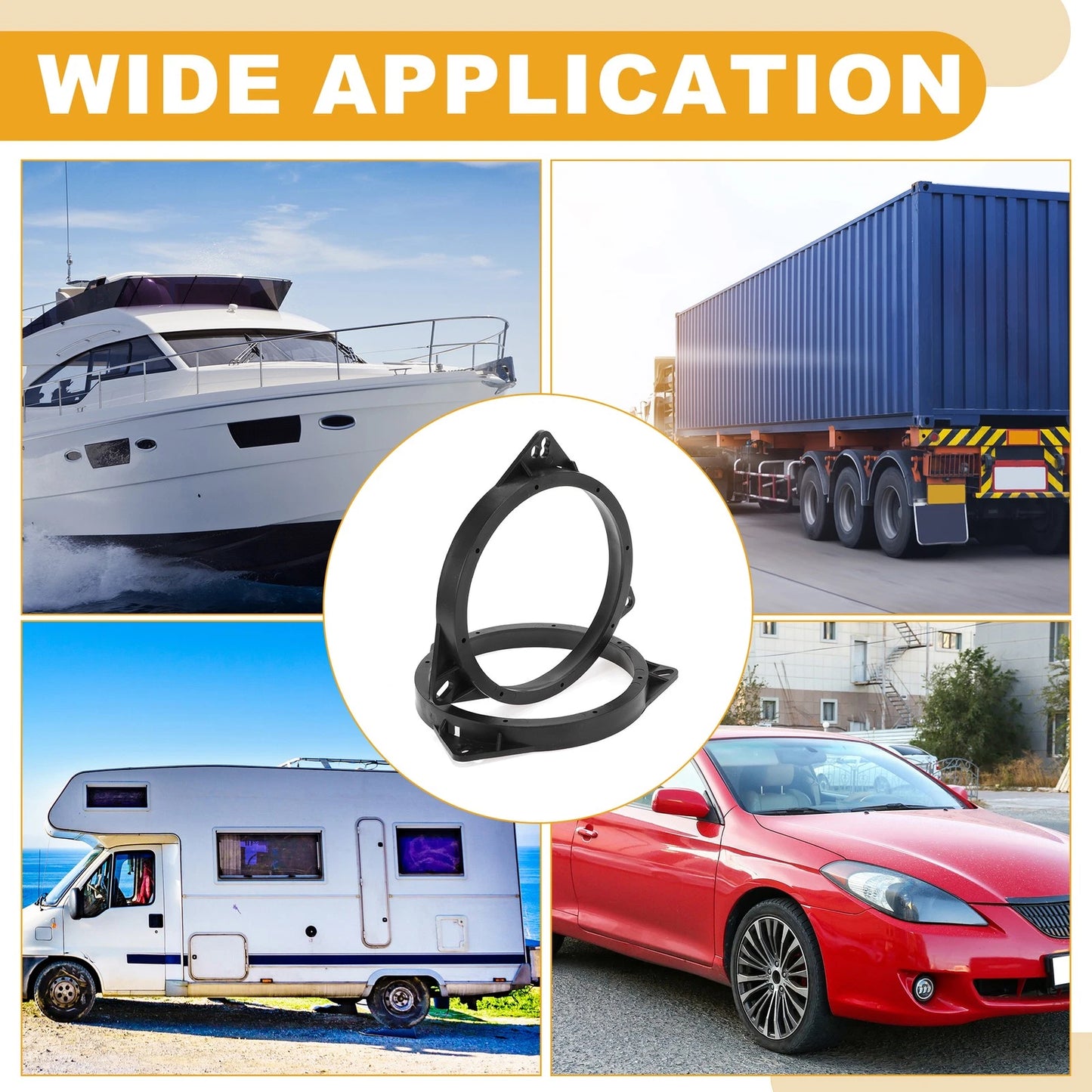 Speaker Spacer Ring Adapter for Nissan Qashqai (2)