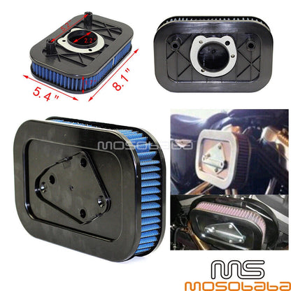 Reusable Air Filter for Harley Sportster 1200 883 Iron XL883N XL1200N (2004-2023)
