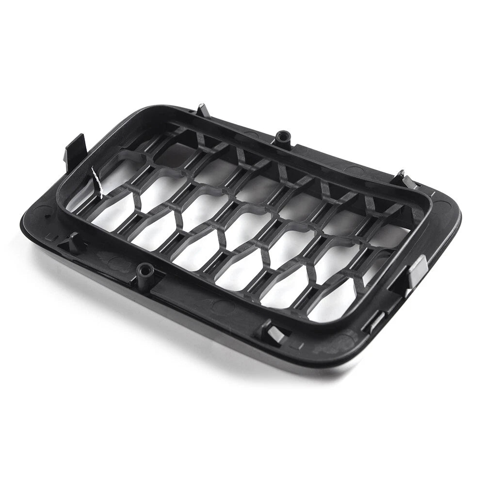 7X Gloss Black Front Grille Honeycomb for Jeep Grand Cherokee (2017-2022)
