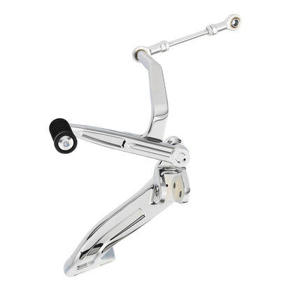 Chrome Mid Control Shift Side Set for Harley Sport Glide, Fat Bob, FXDR (18-25)