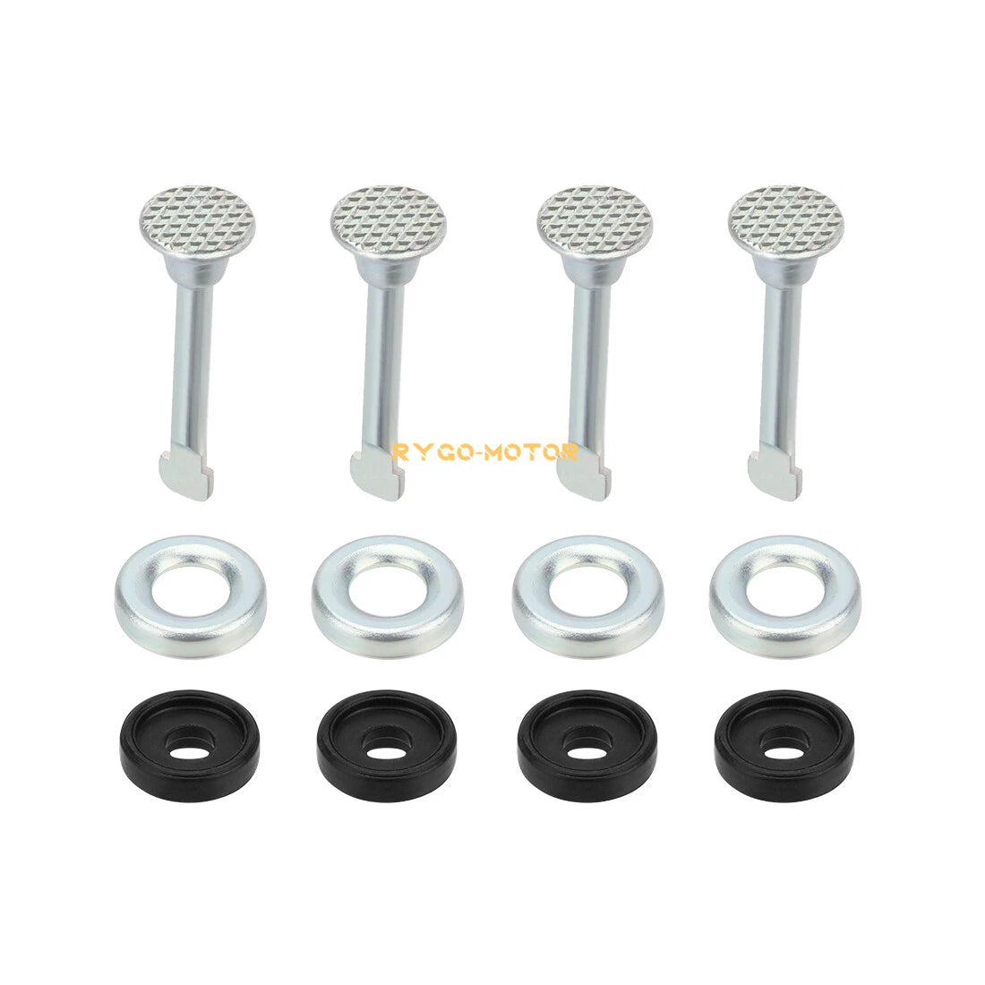 Front Brake Wheel Cylinders W/Shoes Hole Plug for Honda TRX400FW Foreman