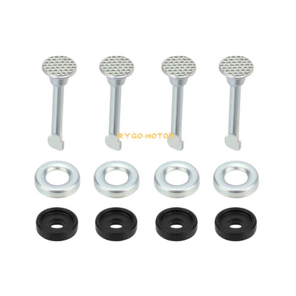 Front Brake Wheel Cylinders W/Shoes Hole Plug for Honda TRX400FW Foreman