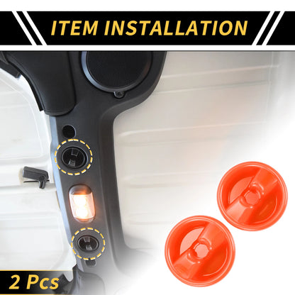 Roof Top Mounting Knob Screw Cover for Jeep Wrangler JK (2007-2017)