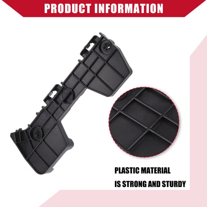 Rear Right Bumper Bracket for Toyota Highlander (2008-2013) Black