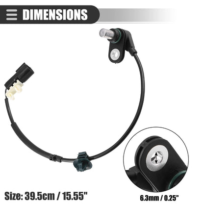 Rear Left ABS Wheel Speed Sensor for Ford Ranger T6 (2011-2017)