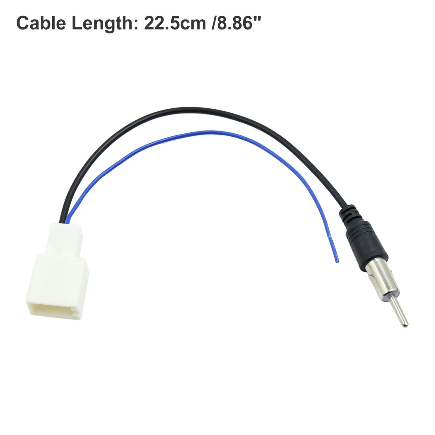 12V Car Radio Antenna Wire Harness Female Adapter Connector Cable for Toyota