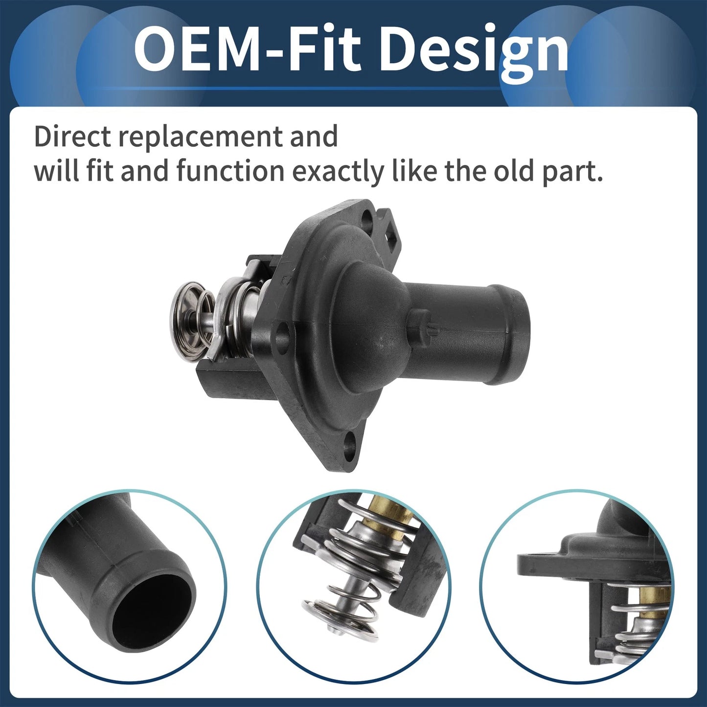 Engine Coolant Thermostat Housing for Honda Civic (2006-2021)