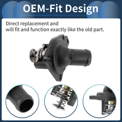 Engine Coolant Thermostat Housing for Honda Civic (2006-2021)