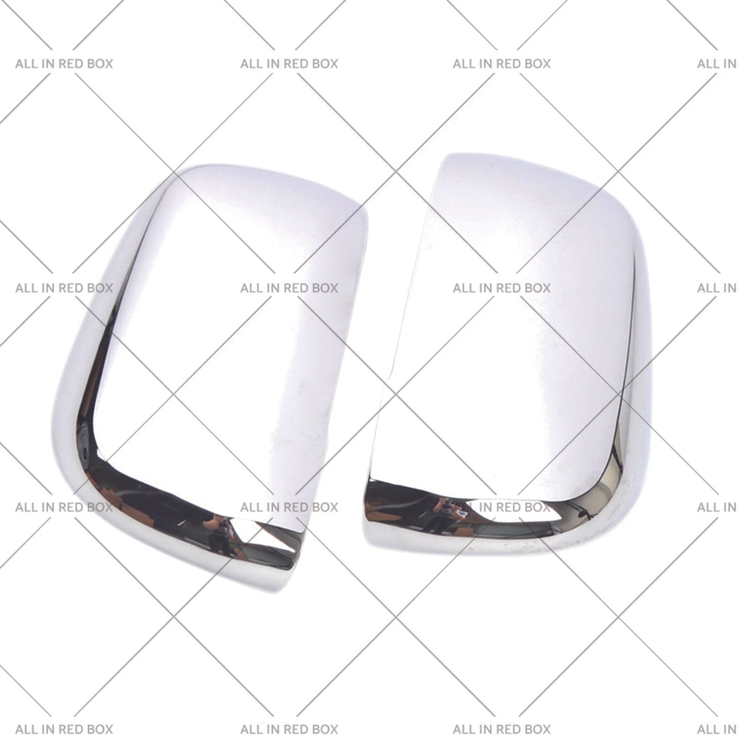 Chrome Side Door Rearview Mirror Cover Trim LH+RH for Pajero V80 (07-21)