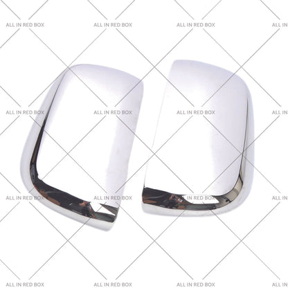 Chrome Side Door Rearview Mirror Cover Trim LH+RH for Pajero V80 (07-21)