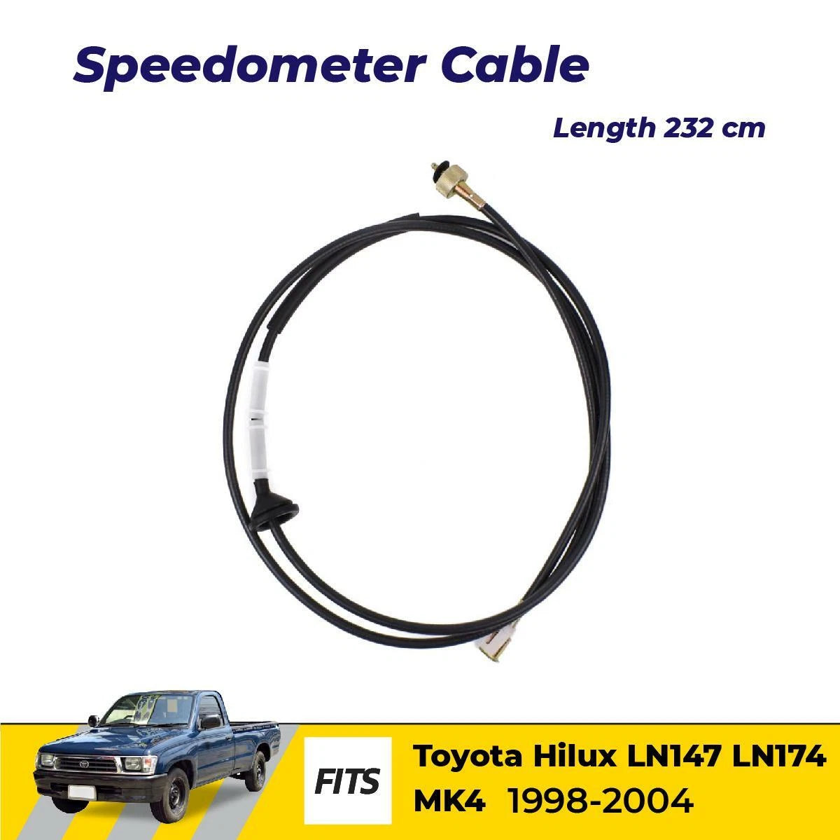 Speedometer Cable Fits 1998-04 Toyota Hilux 6th Generation LN145 LN166 Ute Truck