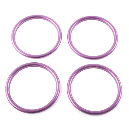 4 x Air Condition Vent Outlet Inner Ring Trim for Audi A1 S1 2010-2018 Purple