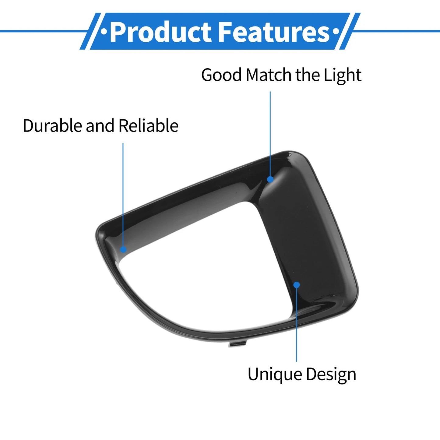 Front Right Fog Light Grill for Mini R56 (2010-2012)