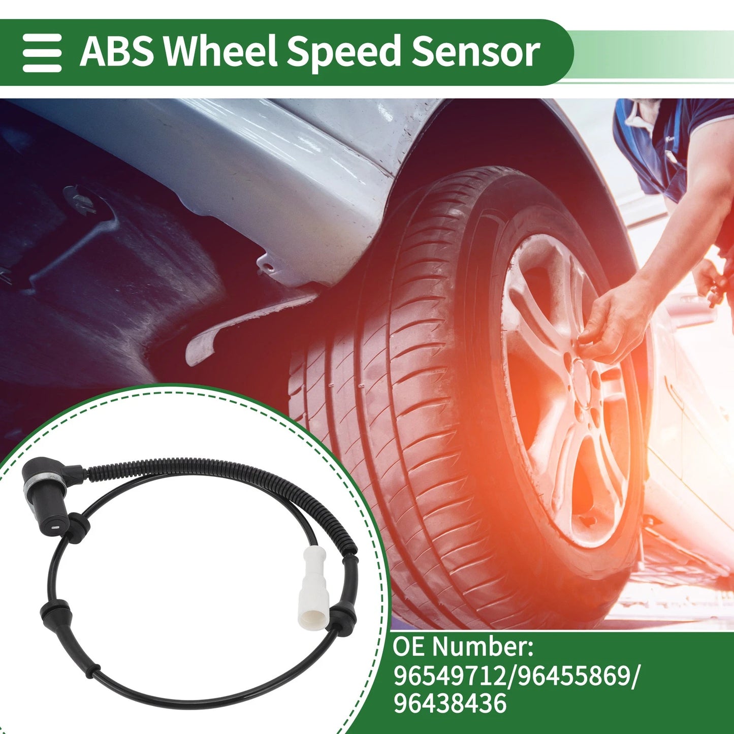 ABS Wheel Speed Sensor for Chevrolet Lacetti Front Left