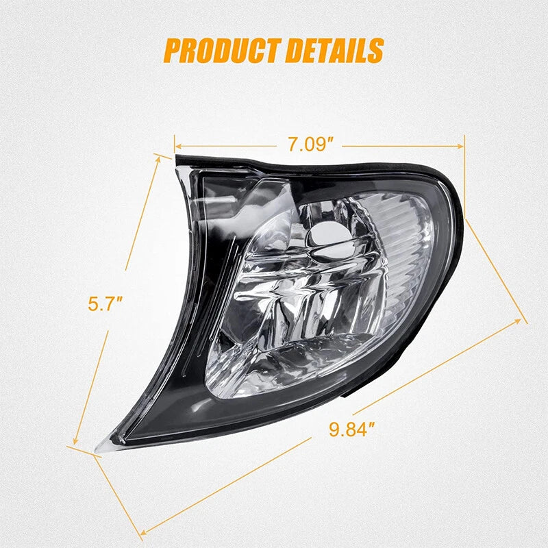 Clear Parking Light Turn Signal for BMW 3 Series E46 325i (2002-2005)