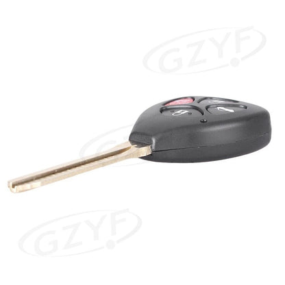 Remote Uncut Key Fob Shell Case for Toyota Corolla Avalon (2003-2023)