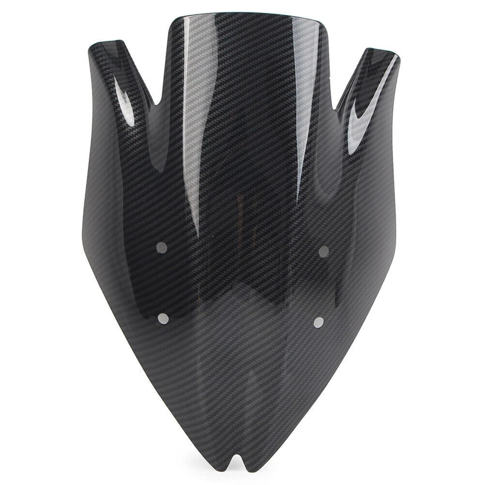 Black Carbon Fiber ABS Windshield for KAWASAKI Z1000 (2007-2009)