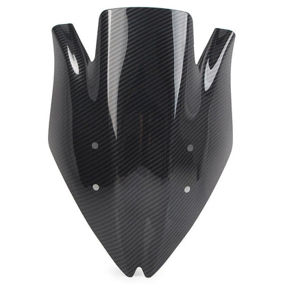 Black Carbon Fiber ABS Windshield for KAWASAKI Z1000 (2007-2009)