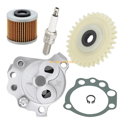 2 x Oil Pump Gear Kit & Oil Filter for Yamaha Raptor 700 (2006–2024)