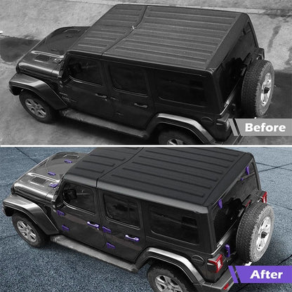 Full Set Exterior Trim Covers for Jeep Wrangler JL (2018-2023)