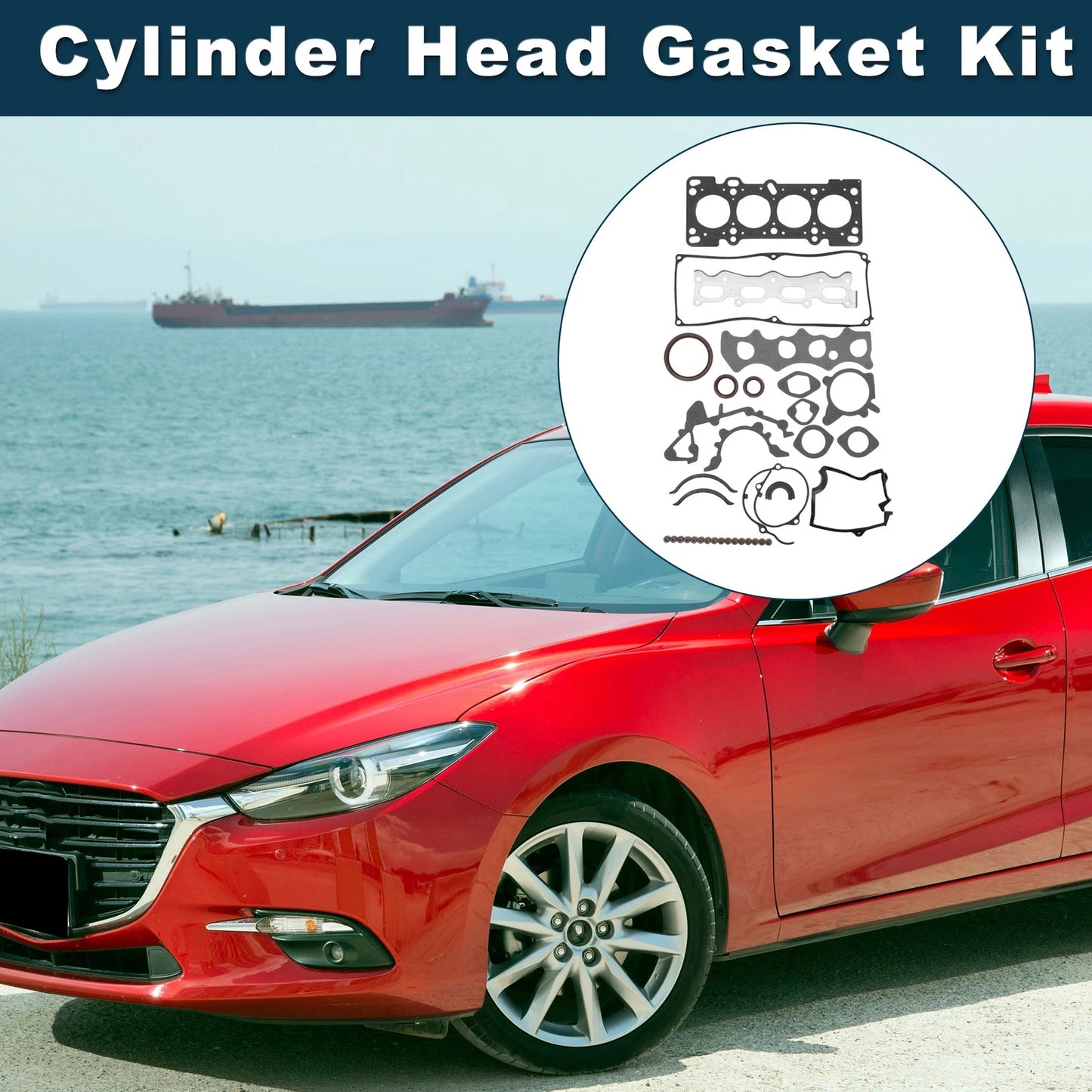 Cylinder Head Gasket Kit for Mazda B3 (BJ3P) 16V