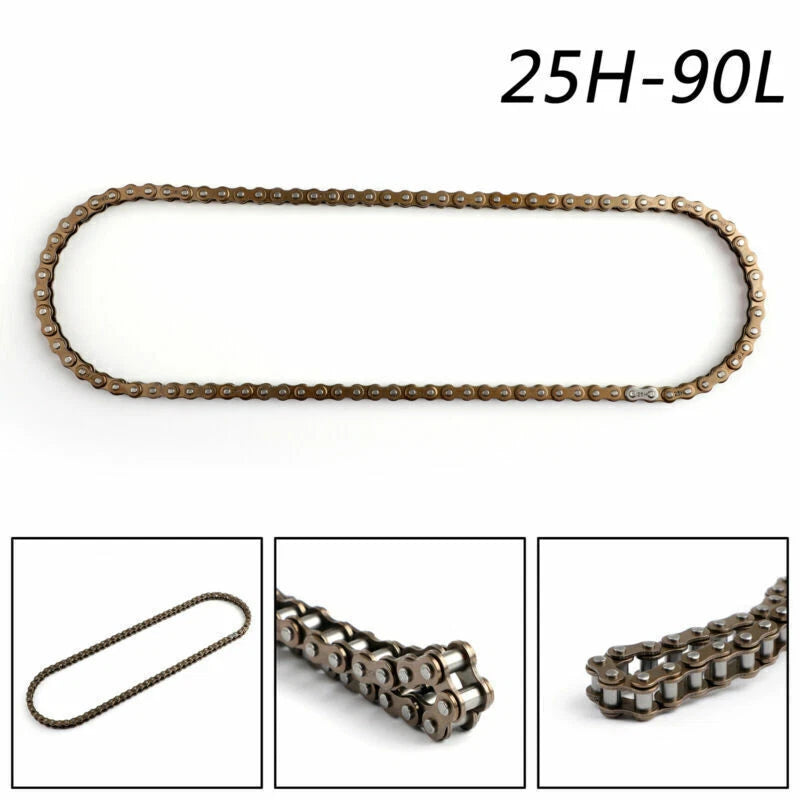 Timing Chain 25H-90L for Honda NSF100 CRF100F XL100S CRF80F XR100R (79-13)