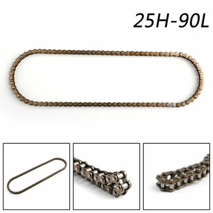 Timing Chain 25H-90L for Honda NSF100 CRF100F XL100S CRF80F XR100R (79-13)