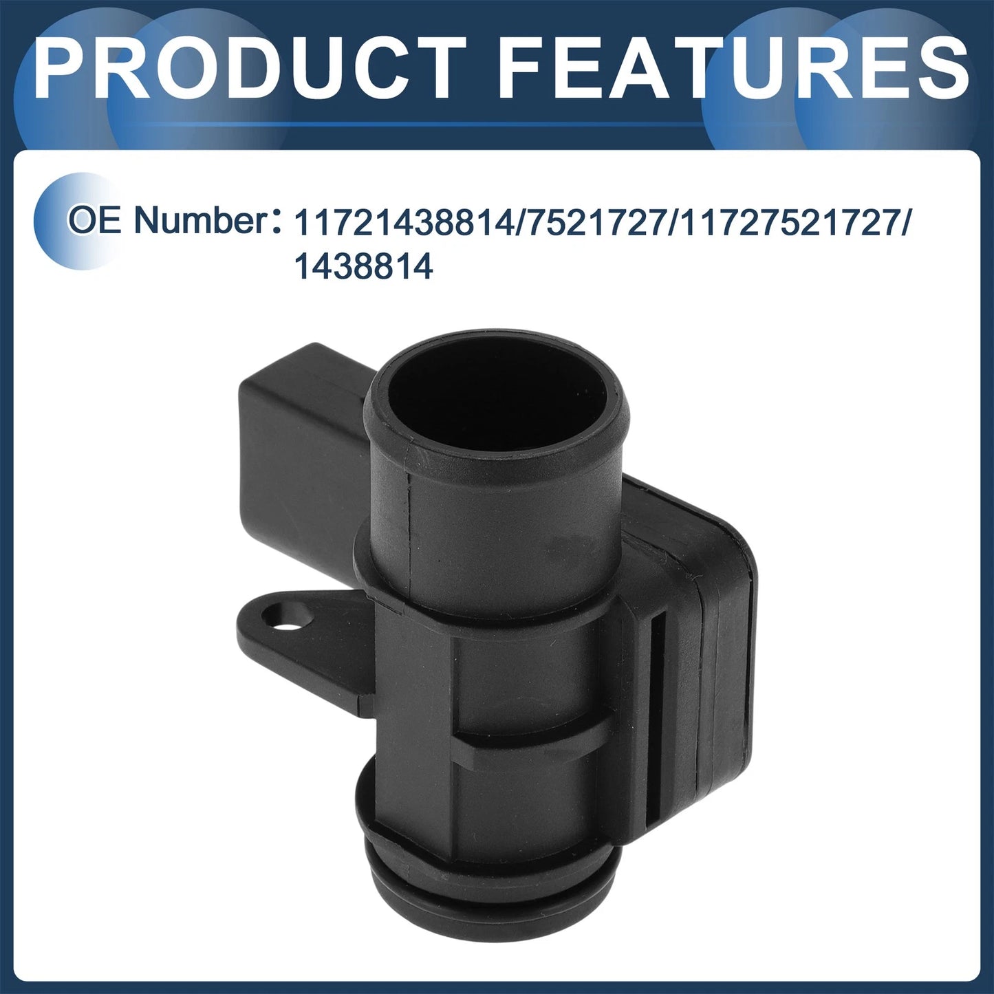 Mass Air Flow Sensor for BMW E38 1994-2001 - Durable Plastic & Metal 1 x Unit