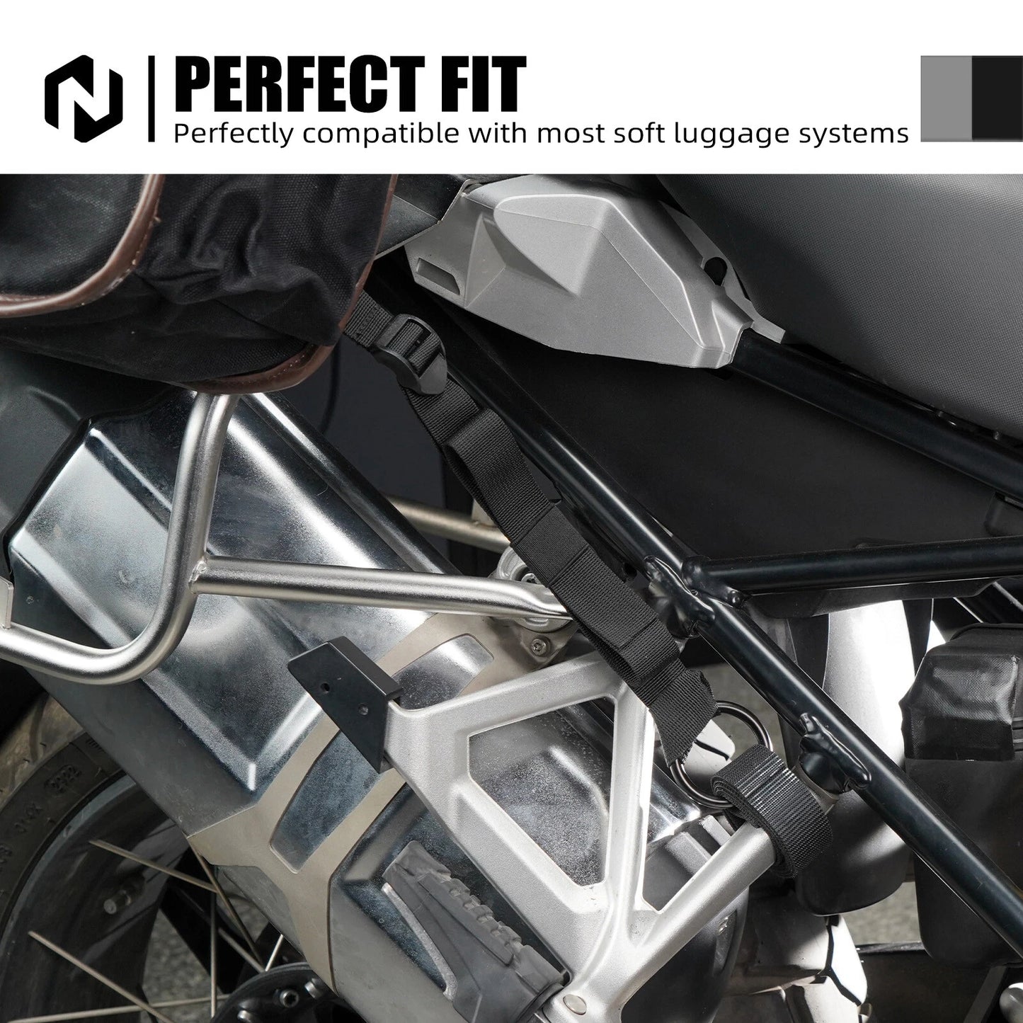 Soft Bag Retention Rings for NICECNC Motorcycle (2020-2023)
