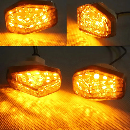 2 x Smoked Flush LED Turn Signal for Suzuki GSXR 600/750/1000 (2000-2005)