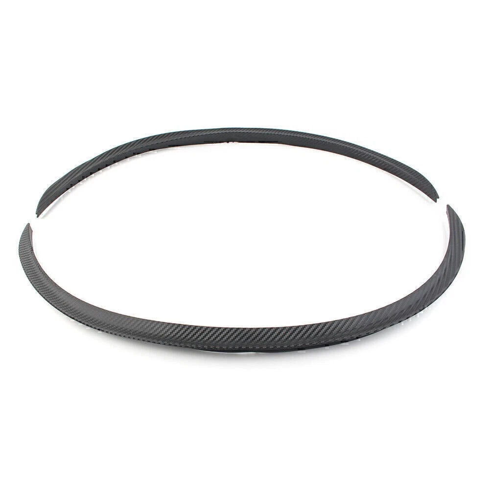 Carbon Fiber Wheel Eyebrow Arches Fender Flares Trim Cover for Car