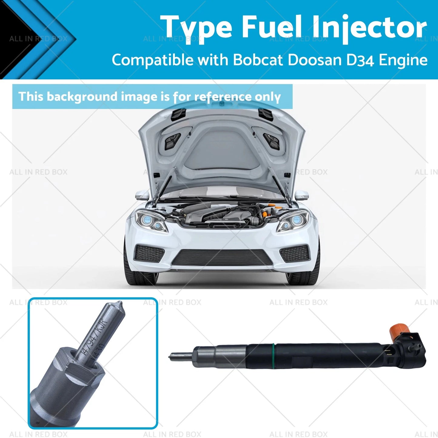 Fuel Injector for Bobcat D34 Diesel Engine