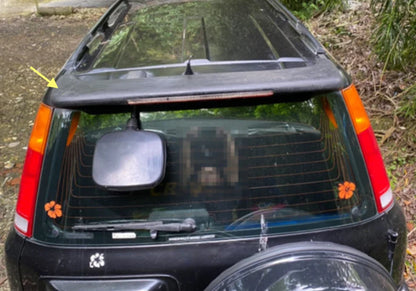 Unpainted Primer Rear Roof Window Spoiler for Honda CR-V 1996-2000